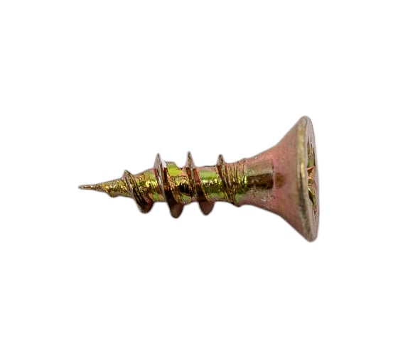 Изображение товара Саморез КРЕП-КОМП желтый цинк, POZY, 3x10, 500 шт. жд310мф