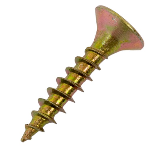 Изображение товара Саморез КРЕП-КОМП желтый цинк, POZY, 6x30, 40 шт. жд630мф