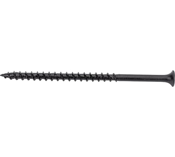 Изображение товара Усиленный саморез по дереву КРЕП-КОМП черный, 4,8x95 KENNER, 1 кг чд95тф