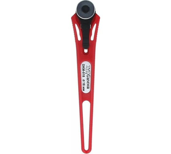 Изображение товара Универсальный роликовый нож Gamma MINI пластик, металл, d 18 мм, в блистере 394217