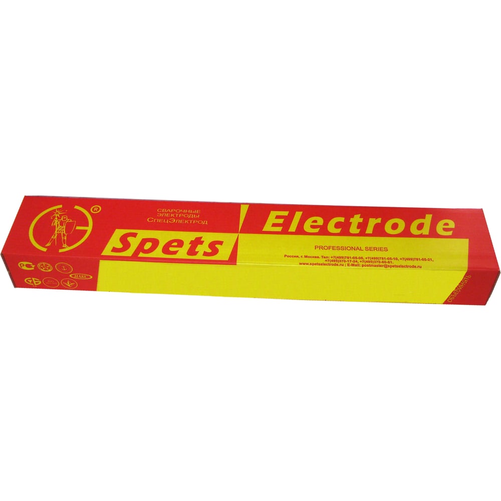 Изображение товара Электроды ОЗС-12 3 мм 350 мм 100 упаковок по 5 кг ГОСТ 9467