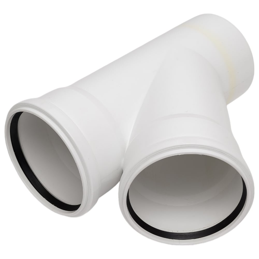 Изображение товара Тройник RTP ELITE МК МПП 160x160x45 белый для внутренней канализации
