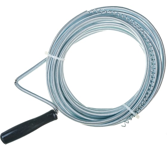 Изображение товара Трос для прочистки труб СИБРТЕХ L - 5 м, D - 6 мм// 92462