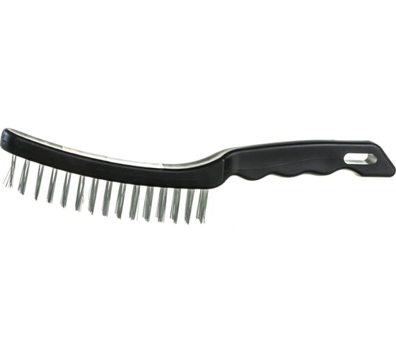 Изображение товара Щетка SPARTA 3-рядная металлическая с пластмассовой ручкой// 748655