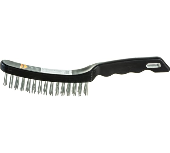 Изображение товара Щетка SPARTA 4-рядная металлическая с пластмассовой ручкой// 748665