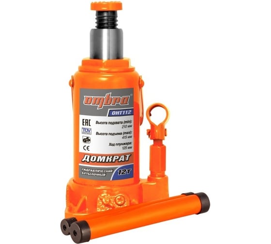 Изображение товара Гидравлический домкрат Ombra OHT112 12 т., 210-415 мм 55414