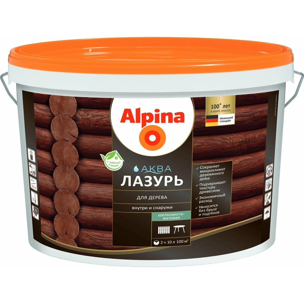 Лазурь для дерева ALPINA