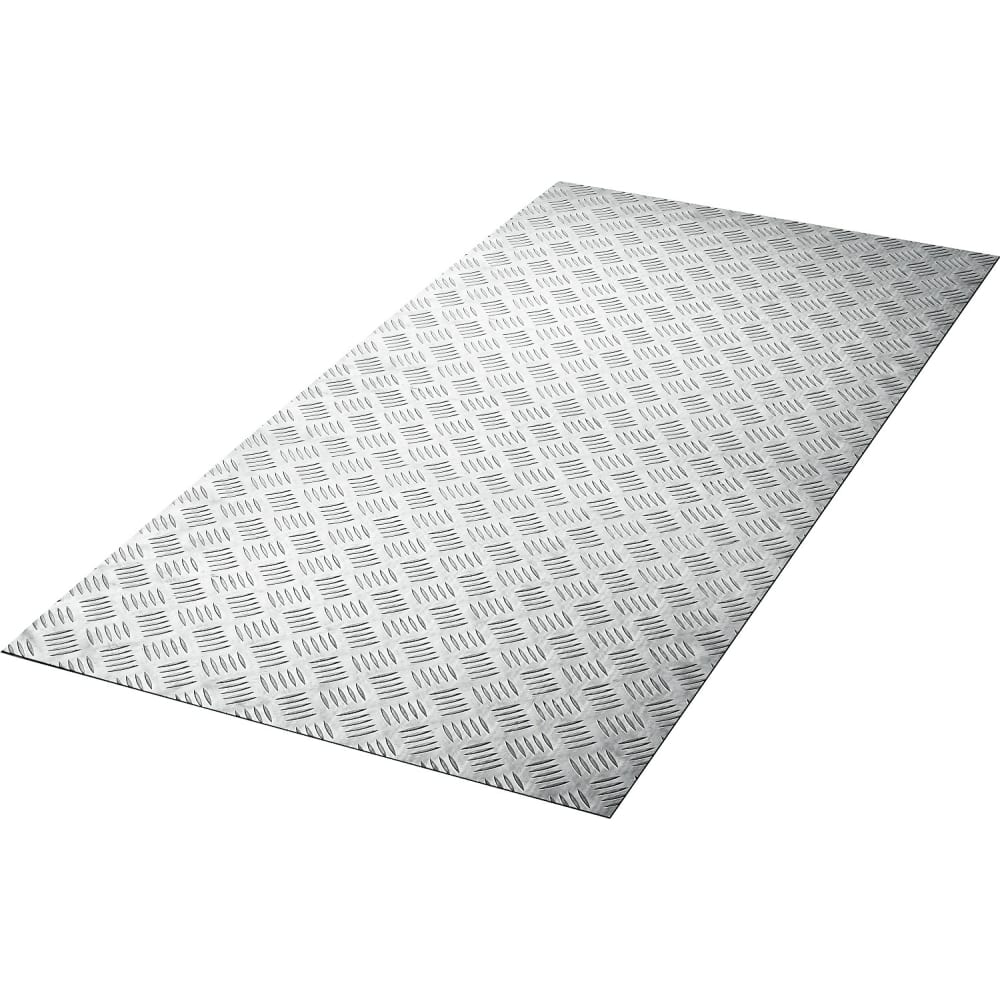 Алюминиевый рифленый лист ЗУБР лист рифленый амг2 1 2x300x1200 мм алюминий