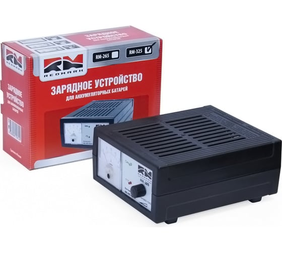 Изображение товара Зарядное-предпусковое устройство REDMARK для АКБ RM-325 12 В, 0,6-20 А RM325