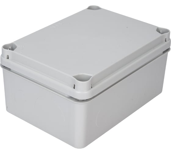Изображение товара Распределительная коробка IDE наружного монтажа 121x166x80 мм, IP65-67, без сальников, гладкие стенки EL161