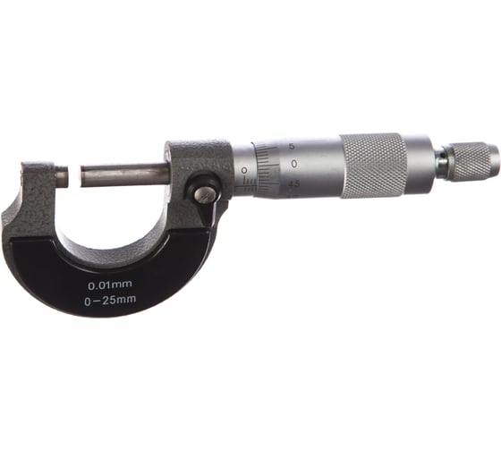 Изображение товара Наружный микрометр 0-25мм FIT IT 19909