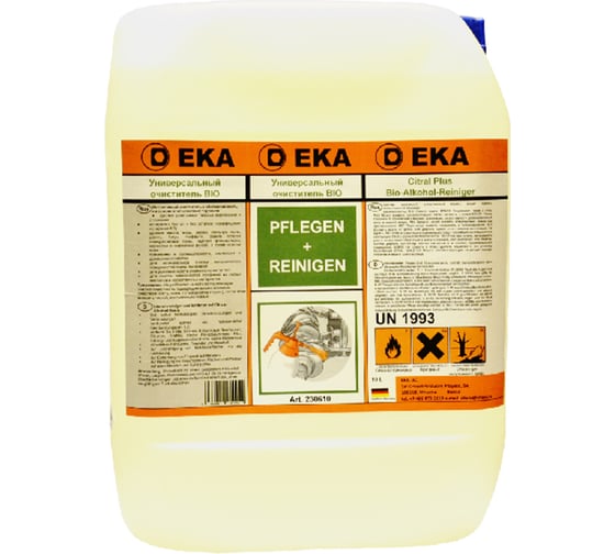 Изображение товара Универсальный очиститель EKA BIO канистра 10 л. 230610