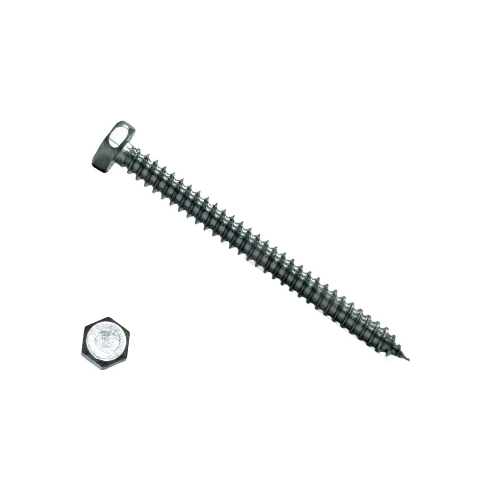 Изображение товара Шуруп с шестигранной головкой КРЕП-КОМП DIN 7976 4,8x13 100 шт
