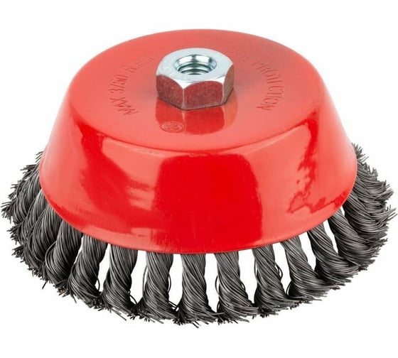 Изображение товара Корщетка чашечная 150 мм, стальная для УШМ КУРС 39045