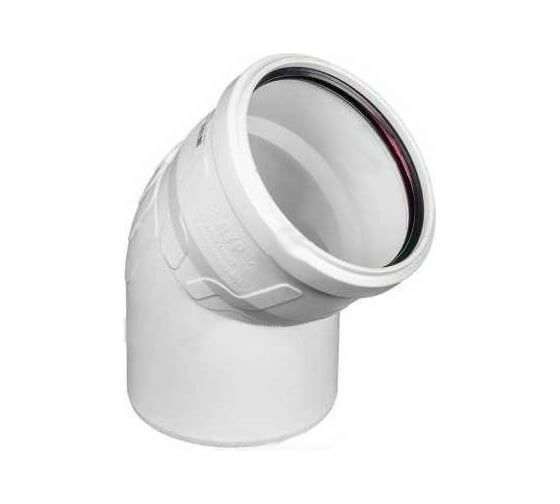 Изображение товара Отвод RTP ELITE МК МПП 160x45 белый 37653