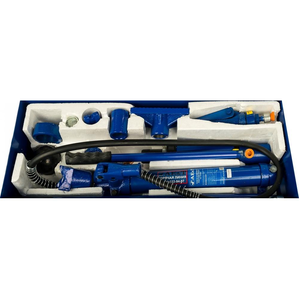 Изображение товара Комплект гидравлики 10т AE&T T03010 профессиональный гидравлический набор