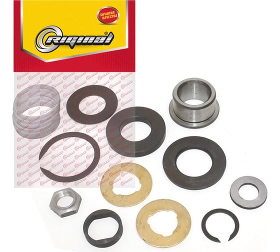 Изображение товара Ремкомплект КПП (шайбы, кольца, втулка, гайка фланца) для а/м ГАЗ 3309, 33104 Riginal RG3309-1701800