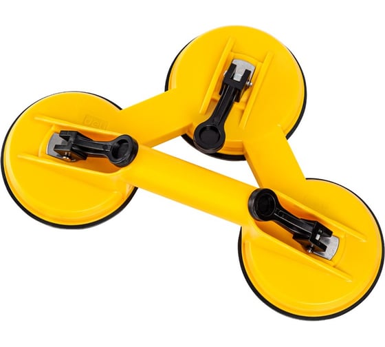 Изображение товара Присоска для стекла DELI DL-XP23 тройная, диаметр присосок 3x118мм, всасывание 120кг 104578