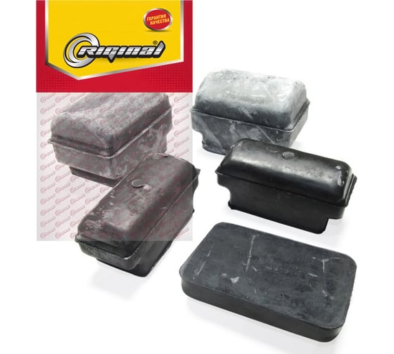 Изображение товара Ремкомплект подушек рессоры для а/м ГАЗ 53, 3307, 3309, ГАЗон NEXT (задней) Riginal RG3307-2912800