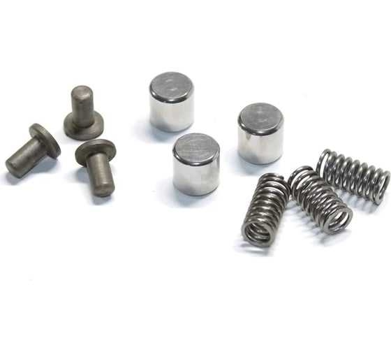 Изображение товара Ремкомплект синхронизатора 2-3 передачи (ролик 3 шт, фиксатор 3 шт, пружина 3 шт) для а/м ГАЗ 33104, 3309 Riginal RG3310-40-1701171