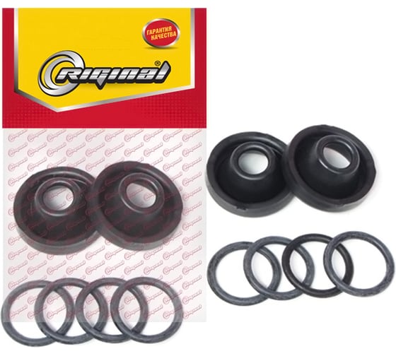 Изображение товара Ремкомплект заднего тормозного цилиндра для а/м ГАЗ 3302-2217 (кольца, пыльники) Riginal RG2410-3501000