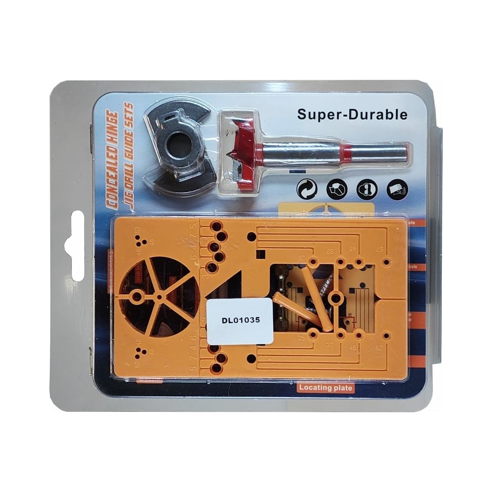 Изображение товара Набор для сверления петель 35 мм Greencut DL01035