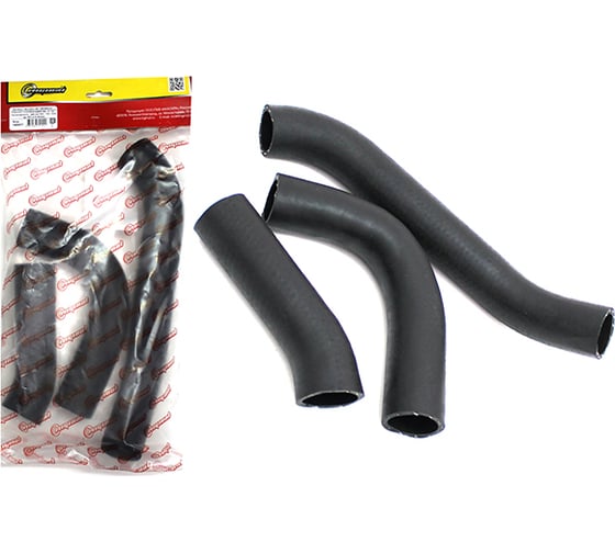 Изображение товара Патрубки радиатора 3 шт для а/м ГАЗ 3302 дв.УМЗ 4216 Бизнес с 09.2009 г.в. Riginal RG3302-38-1303000-03