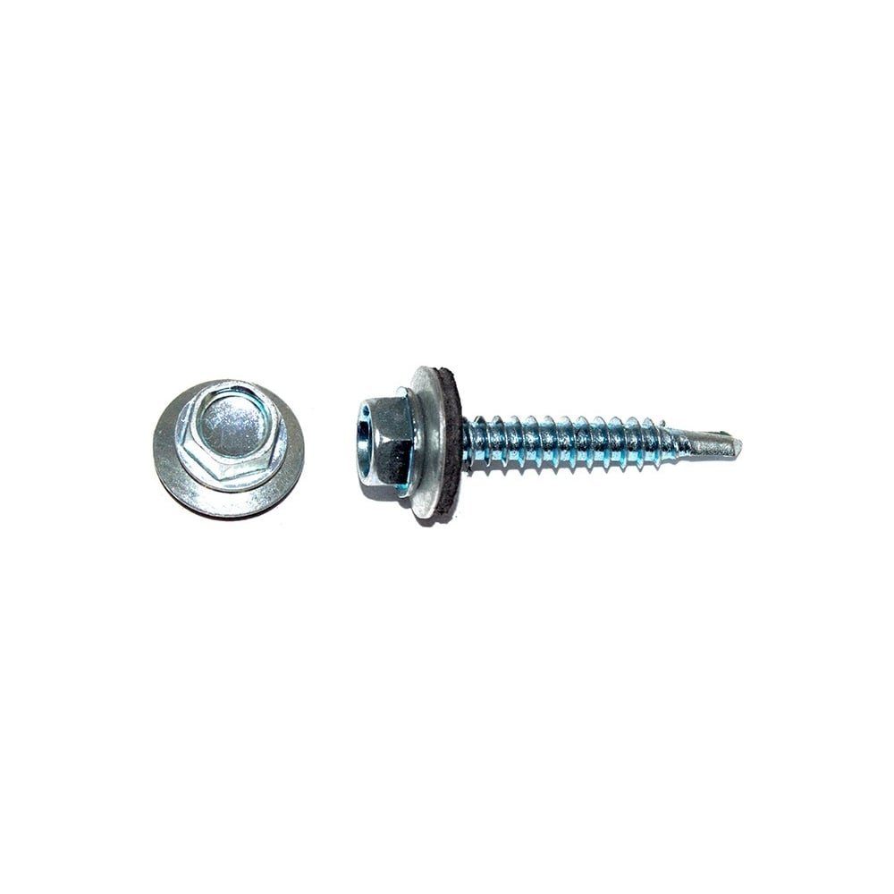 Изображение товара Кровельный саморез КРЕП-КОМП цинк 4,8x29 Kn с шайбой EPDM 250 шт