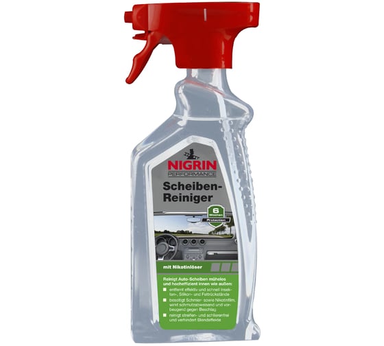 Изображение товара Очиститель стекол NIGRIN 500 мл 74800