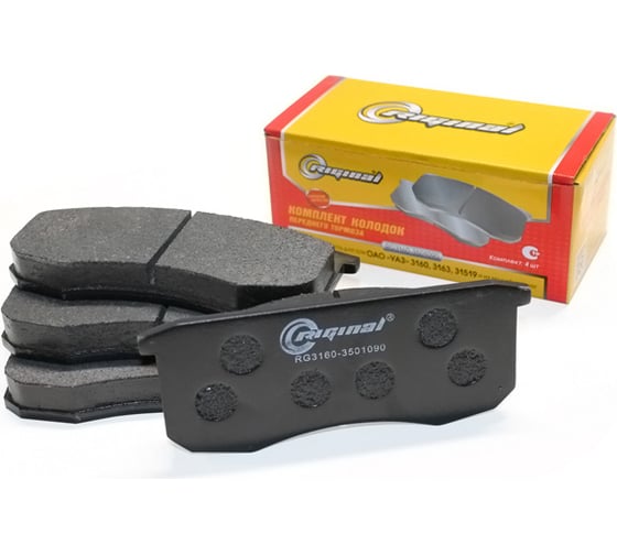 Изображение товара Колодка тормозная передняя для а/м УАЗ-3160, 31519 4 шт Riginal RG3160-3501090