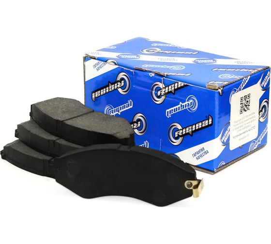 Изображение товара Колодка тормозная передняя для а/м Daewoo Nexia/Chevrolet Lacetti/Nubira/Epica 03> 4 шт Riginal RG96391891