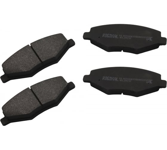 Изображение товара Колодка тормозная передняя для а/м Chery Fora/Bonus/Tiggo/Vortex Estina (без ушка) 4 шт Riginal RGA216GN3501080BA