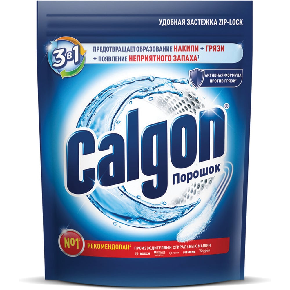 Изображение товара Средство для смягчения воды и удаления накипи CALGON 1.5 кг для стиральных машин