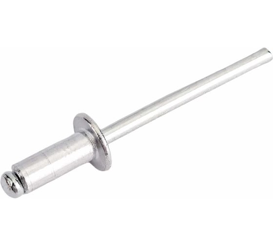 Изображение товара Вытяжная заклепка МЕТАЛЛСЕРВИС DIN 7337, алюминий / сталь, 4x10, 100 шт. 1238458