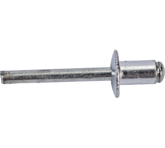 Изображение товара Вытяжная заклепка МЕТАЛЛСЕРВИС DIN 7337, алюминий / сталь, 6,4x10, 100 шт. 1238468