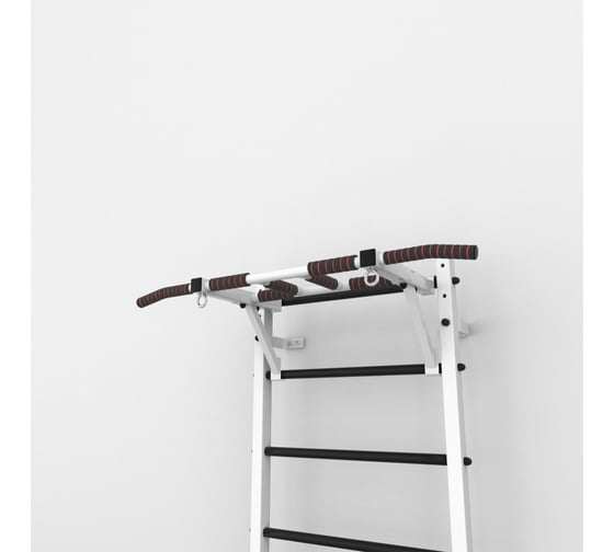 Изображение товара Турник на шведскую стенку BARFITS Три хвата Белый м030