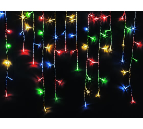 Изображение товара Гирлянда Navigator 93 644 ngf-d021-03 бахрома, мерцание, b 100, 3.5м, ip44, tr 93644