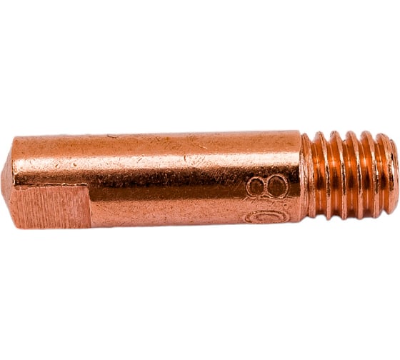 Изображение товара Наконечник сварочный 15-АK, медь E-Cu, 20 шт, M6, 0.8 мм GOLDEN BRIDGE 1160