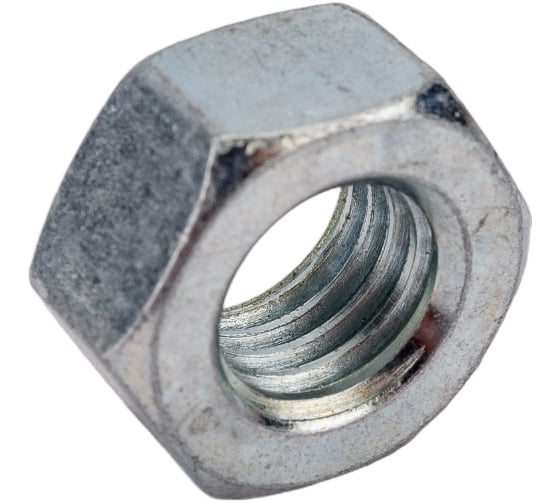 Изображение товара Гайка МЕТАЛЛСЕРВИС М12, ГОСТ 5927-70, цинк, 20 шт. 1239386