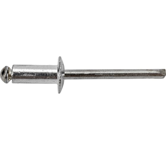 Изображение товара Вытяжная заклепка МЕТАЛЛСЕРВИС DIN 7337, алюминий/сталь, 4,8x12, 100 шт. 1238301