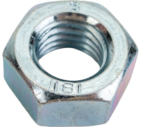 Изображение товара Гайка МЕТАЛЛСЕРВИС М12, DIN 934, цинк, 50 шт. 1238971
