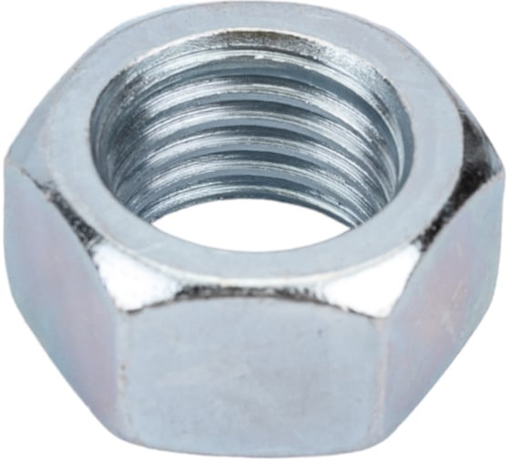 Изображение товара Гайка МЕТАЛЛСЕРВИС М22, DIN 934, цинк, 10 шт. 1238977