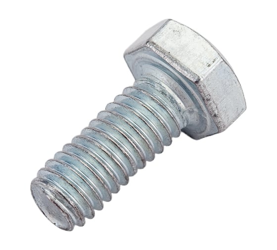 Изображение товара Болт МЕТАЛЛСЕРВИС M6x14, DIN 933, с полной резьбой, цинк, 50 шт. 1239321