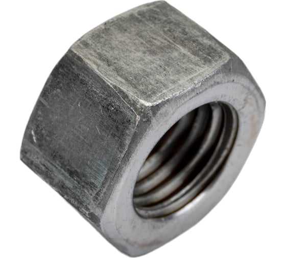 Изображение товара Гайка МЕТАЛЛСЕРВИС М16, ГОСТ Р ИСО 4032-2014, без покрытия, 10 шт. 1239382