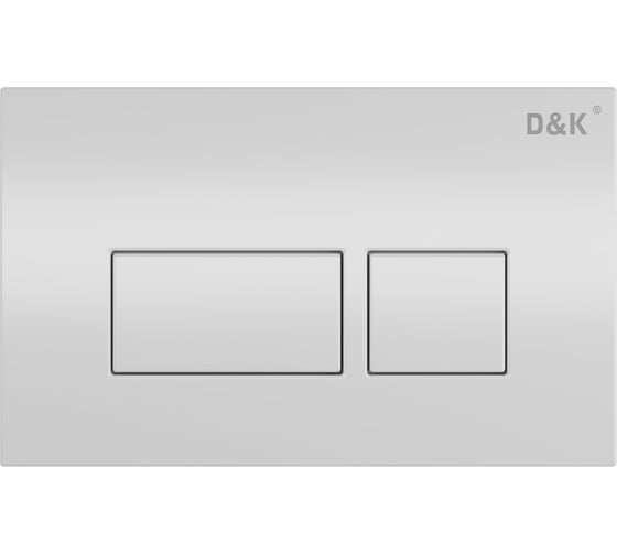Изображение товара Клавиша смыва D&K Berlin универсальная, белый DB1439016