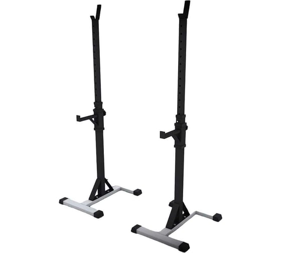 Изображение товара Стойка для штанги BARFITS New AGe 3.0 PRO, черно-белая л00388