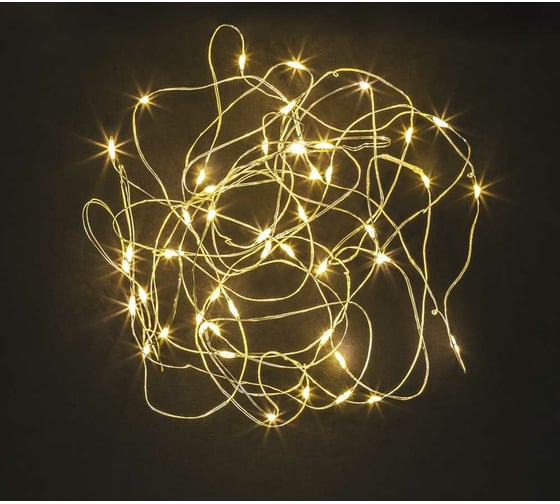 Изображение товара Гирлянда Navigator 93 693 ngf-ml-001-02 (роса ww 60 микро 3м 230в) 93693