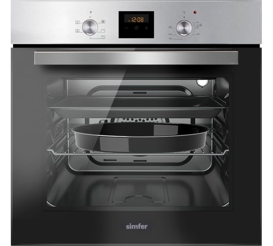 Изображение товара Электрический духовой шкаф SImfer 5 режимов работы, конвекция B6EM56016
