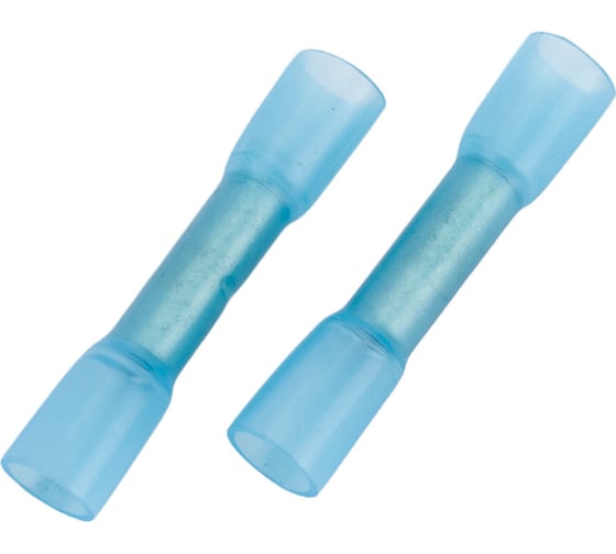 Изображение товара Термоусаживаемый соединитель BTI под опрессовку с клеем синий 1,5-2,5 мм.(100шт/упаковка) 87 1108 02