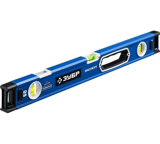 Изображение товара Мощный уровень ЗУБР Эксперт с зеркальным глазком, 600 мм 34570-060